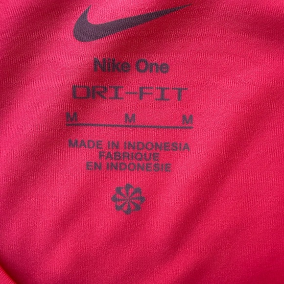 Nike One Classic Women's Dri-FIT Training Cropped Tank Top Pink MEIDUM New - Picture 6 of 11